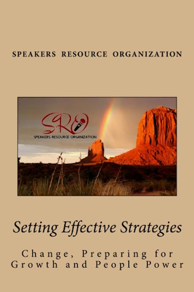 Desert landscape with rainbow and SRO promotional poster