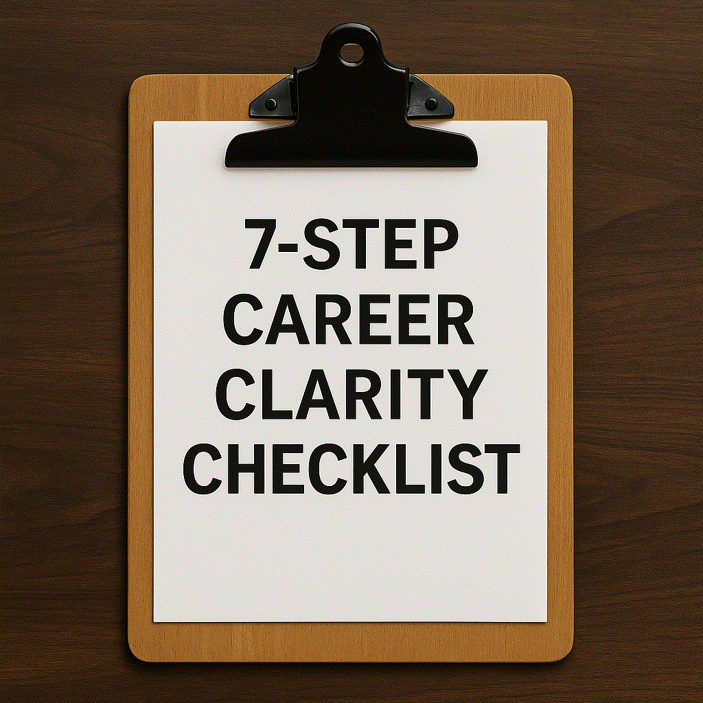7-Step Career Change Checklist 7 step career change checklist