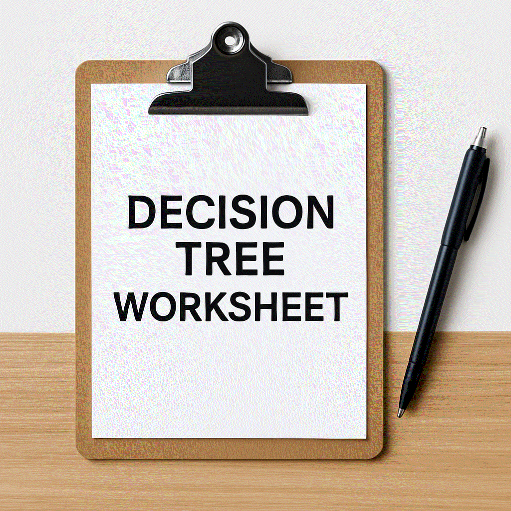 Decision Tree Worksheet decision tree worksheet