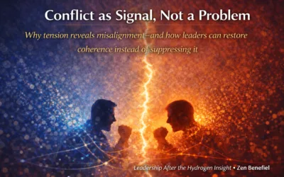 Conflict as Signal, Not a Problem